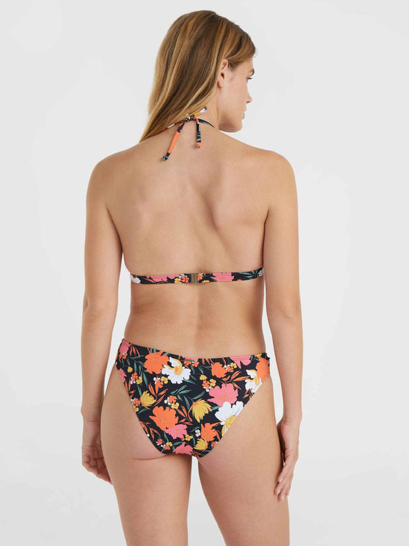 O'Neill Schwarzer Damen Bikini Bottom O'Neill Cruz mit Blumenmuster