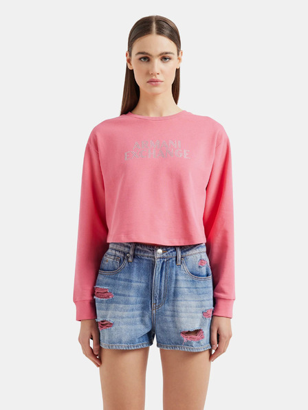 Armani Exchange Rosa Armani Exchange Damen-Sweatshirt