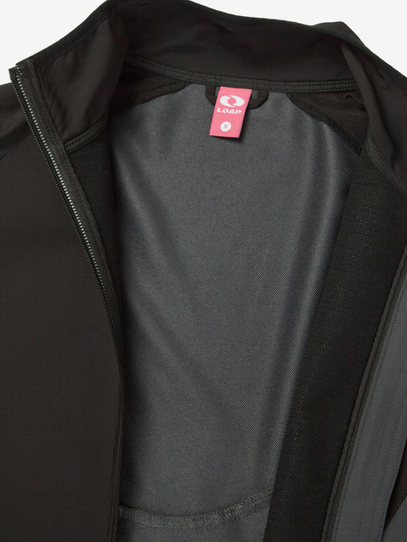 Loap Schwarz-graue Damenweste LOAP URLANDA