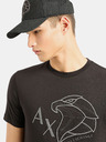 Armani Exchange Schwarzes Armani Exchange-T-Shirt für Herren