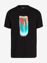 Armani Exchange Schwarzes Armani Exchange-T-Shirt für Herren