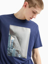 Armani Exchange Dunkelblaues Herren-T-Shirt von Armani Exchange