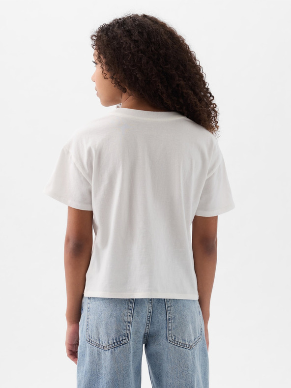 GAP Kinder T-Shirt mit Pailletten GAP