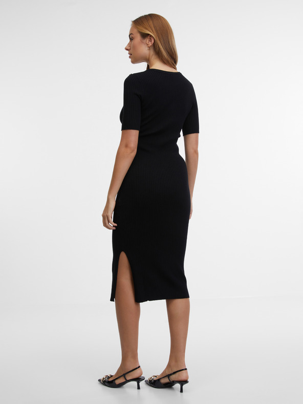 Orsay Schwarzes Damenkleid ORSAY