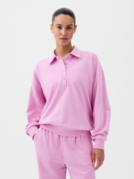 GAP Sweatshirt mit Kragen Oversize GAP