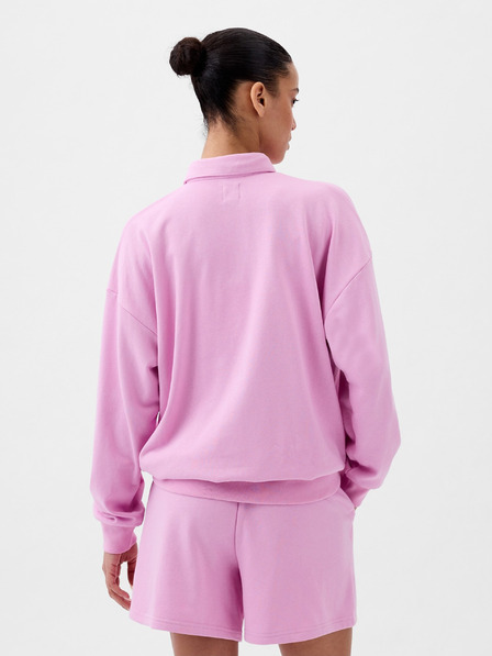 GAP Sweatshirt mit Kragen Oversize GAP