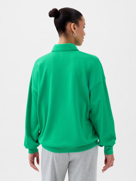 GAP Sweatshirt mit Kragen Oversize GAP