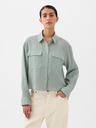 GAP Leinen Crophemd GAP