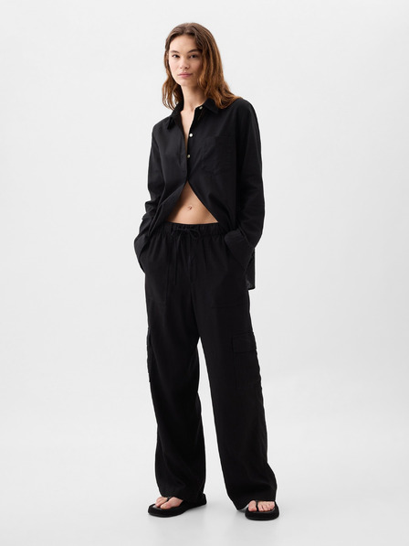 GAP Leinenhose cargo GAP