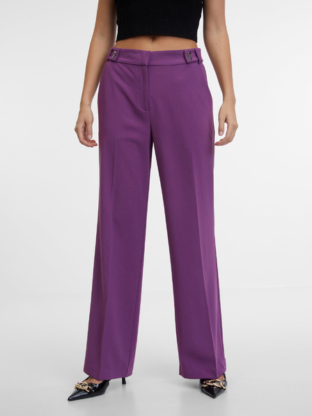 Orsay Lila gerade Damenhose ORSAY