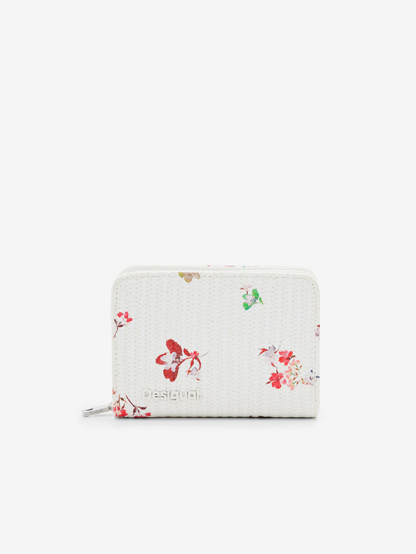 Desigual Weißes Damen Floral Desigual Delirium Maya Portemonnaie