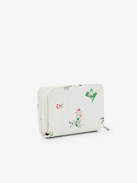 Desigual Weißes Damen Floral Desigual Delirium Maya Portemonnaie
