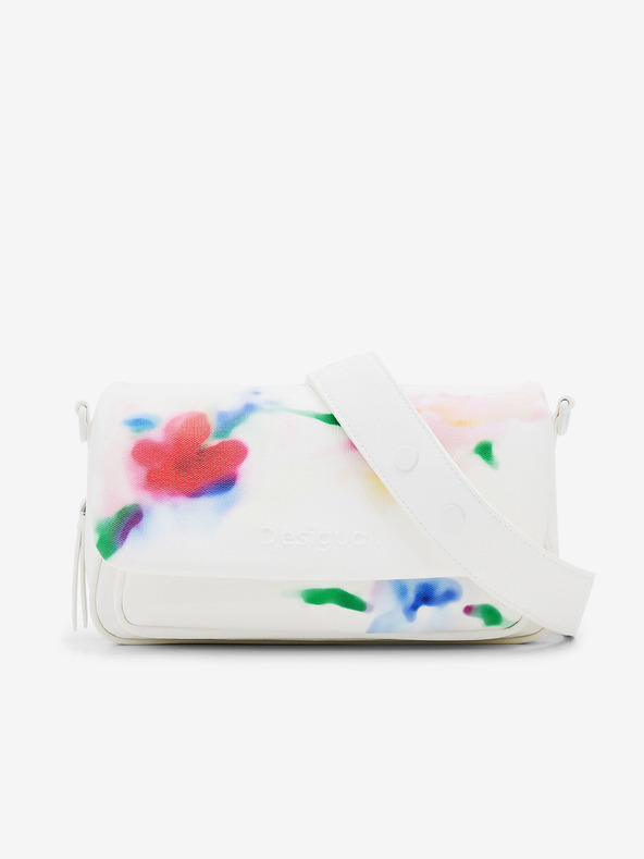 Desigual Weiße Damen-Blumenhandtasche Desigual Tromso