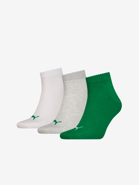 Puma Quarter Plain Socken 3 Paar