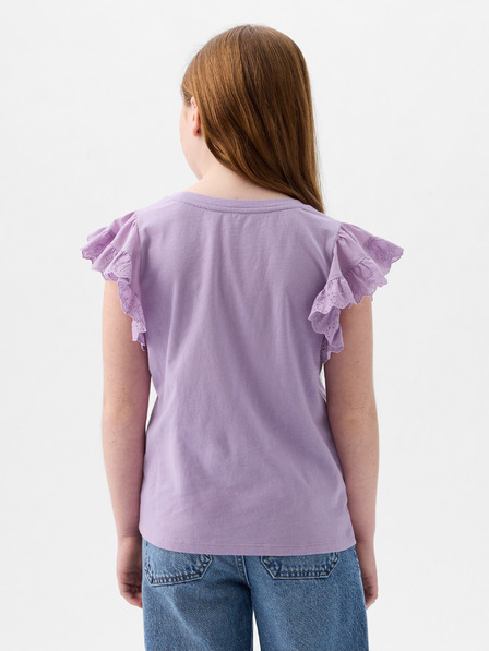 GAP Kinder-T-Shirt mit Rüschen GAP