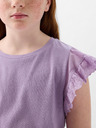 GAP Kinder-T-Shirt mit Rüschen GAP
