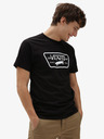 Vans Schwarzes Vans Full Patch bedrucktes Herrenhemd