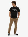 Vans Schwarzes Vans Full Patch bedrucktes Herrenhemd
