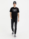Vans Schwarzes Vans Full Patch bedrucktes Herrenhemd
