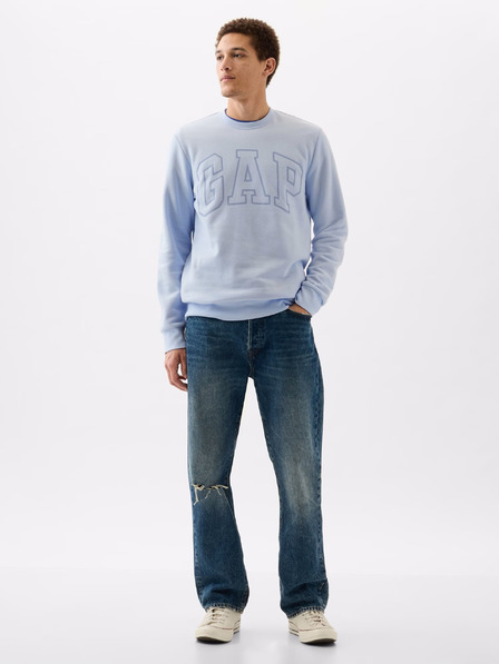 GAP Sweatshirt mit Logo und Fleece GAP