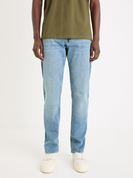 Celio Hellblaue Herrenjeans Straight Fit Celio C15