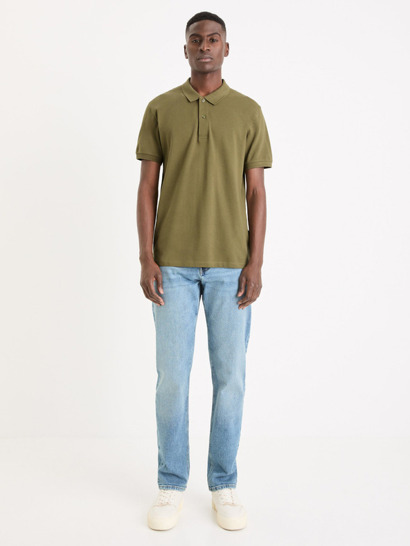 Celio Hellblaue Herrenjeans Straight Fit Celio C15