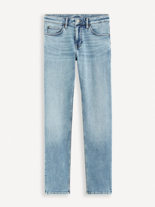 Celio Hellblaue Herrenjeans Straight Fit Celio C15