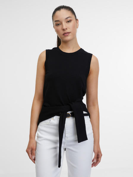 Orsay Schwarzes Damen-Top ORSAY
