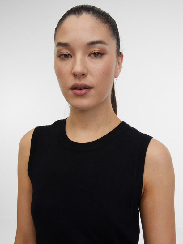 Orsay Schwarzes Damen-Top ORSAY