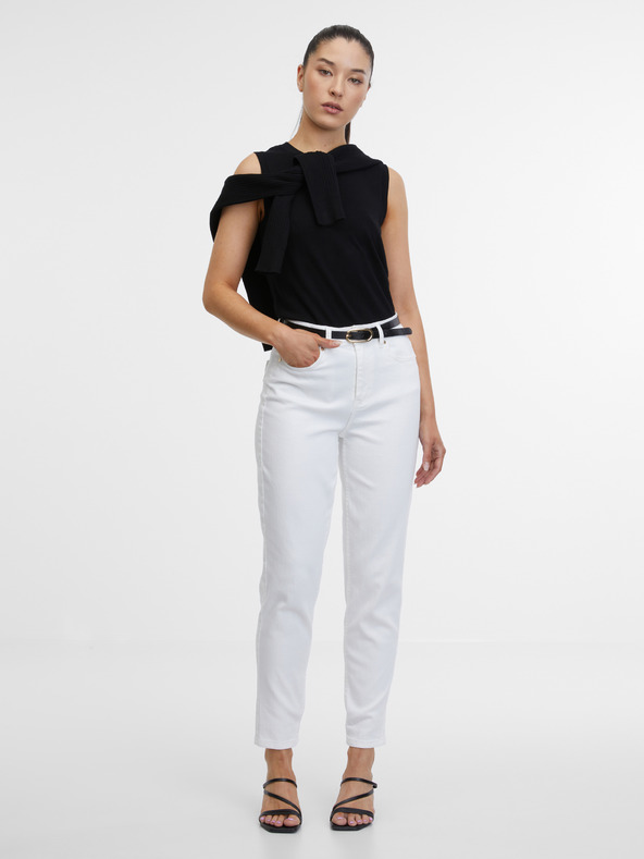 Orsay Schwarzes Damen-Top ORSAY