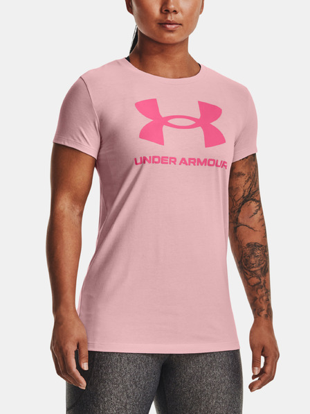 Under Armour Damen-T-Shirt Under Armour UA SPORTSTYLE LOGO SS