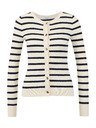 Orsay Creme gestreifter Damen CardiganORSAY