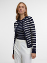 Orsay Dunkelblauer gestreifter Damen-Cardigan ORSAY