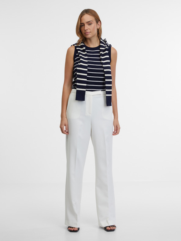 Orsay Dunkelblauer gestreifter Damen-Cardigan ORSAY