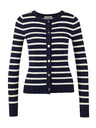 Orsay Dunkelblauer gestreifter Damen-Cardigan ORSAY