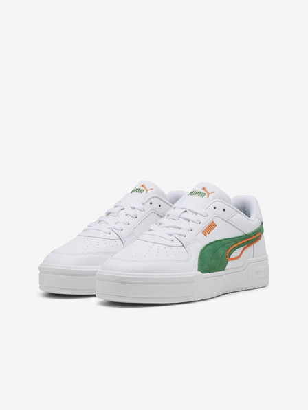 Puma Weiße Leder-Sneakers Puma CA Pro Play