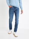 Celio Blaue schmal geschnittene Celio Dow Powerflex Herrenjeans