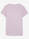 Puma Weißes und rosa Puma Power Tee für Damen