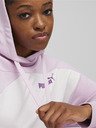 Puma Weißer und pinker Puma Power Hoodie TR für Damen