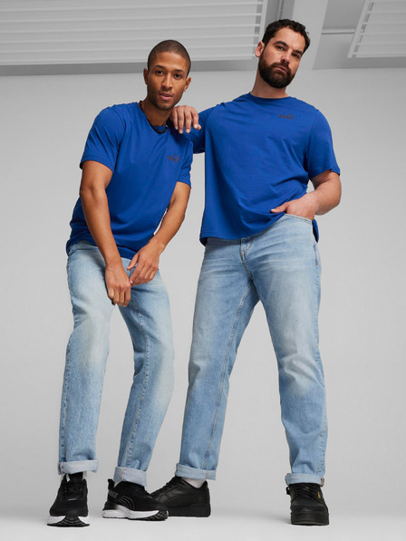 Puma Blau Herren Puma ESS Small Logo Tee