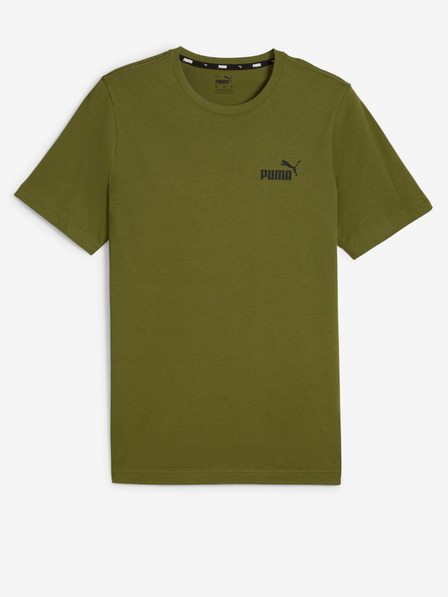 Puma Khaki Herren Puma ESS Kleines Logo Tee