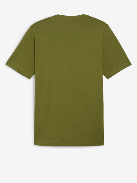 Puma Khaki Herren Puma ESS Kleines Logo Tee
