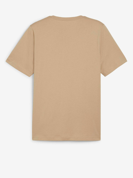 Puma Beige Herren Puma ESS Kleines Logo Tee