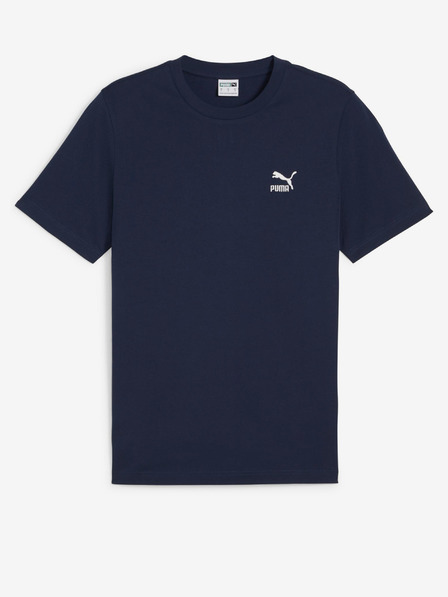 Puma Dunkelblau Herren Puma Classics Small Logo Tee