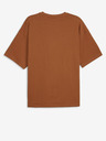 Puma Braunes Unisex-T-Shirt in Übergröße Puma Better Classics Oversized Tee