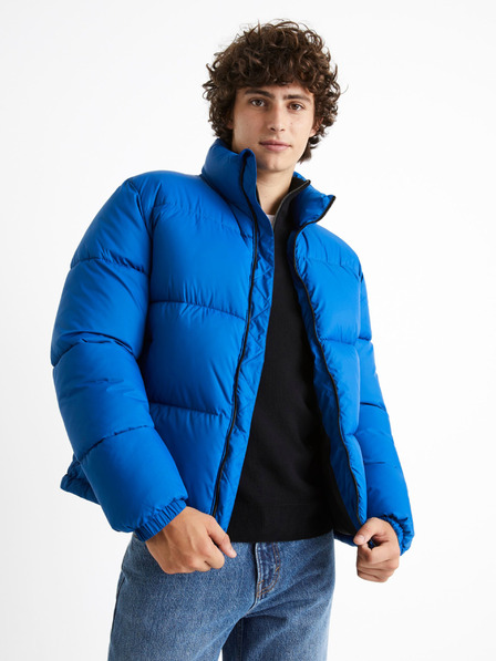 Celio Blaue Herren-Winter-Steppjacke Celio Cuparigi