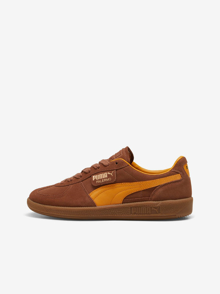 Puma Braune Herren-Sneaker aus Wildleder Puma Palermo