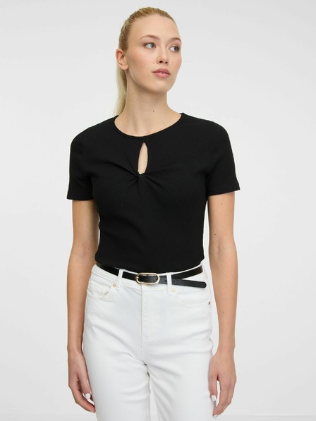 Orsay Schwarzes Damen-T-Shirt ORSAY