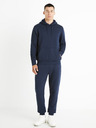 Celio Dunkelblaues Herren-Basic-Sweatshirt Celio Fesix