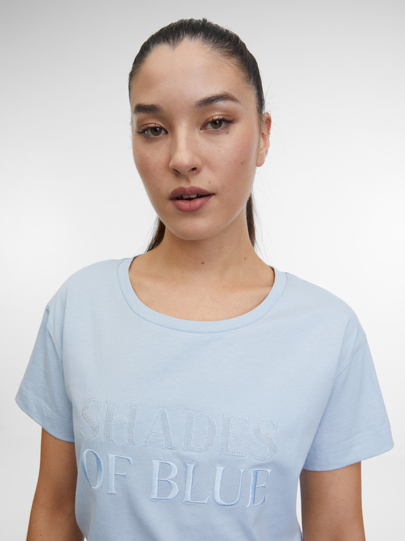 Orsay Blaues Damenhemd ORSAY